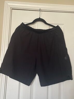 adidas Men’s Black Athletic Shorts with Side Zipper Pockets